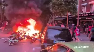 Fransada milli komandanın məğlubiyyəti iğtişaşlara yol açdı 2