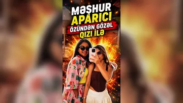 Məşhur aparıcı özündən gözəl qızı ilə görüntüləndi
