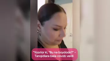 Aparıcı Aytən Səfərova artıq çəkisinin sağlamlığına mənfi təsir etdiyini etiraf edib