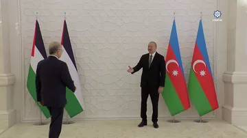 Prezident İlham Əliyev Fələstinin Baş nazirini qəbul edib