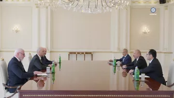 Prezident İlham Əliyev “John Deere” şirkətinin nümayəndə heyətini qəbul edib
