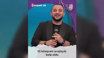 Ayaz Qasımov 10 kiloqram arıqladı