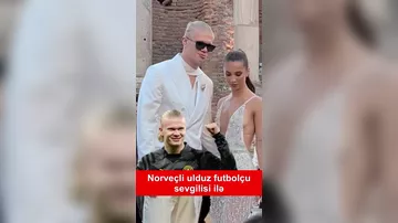 Erlinq Haalanddın sevgilisi il goruntuleri