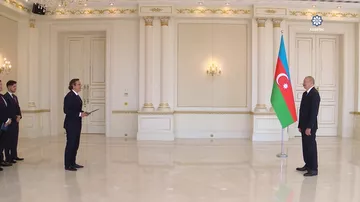 Prezident İlham Əliyev Braziliyanın Azərbaycanda yeni təyin olunmuş səfirinin etimadnaməsini qəbul edib
