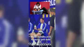 Messi Yamalla olan fotosunu şərh edib