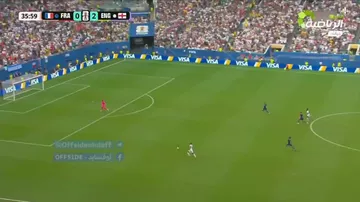 Fransa 0:3 İngiltərə / 37' Saka