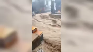 Мощные наводнения в Китае