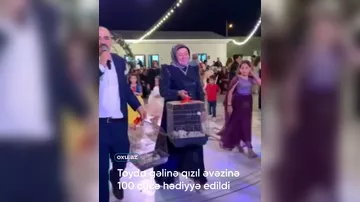 Türkiyədə Kahramanmaraşda qeyri-adi toy hədiyyəsi diqqət çəkib