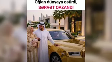 həyat yoldaşına təxminən 140 milyon TL dəyərində, xüsusi istehsal edilmiş 24 əyar qızıl örtüklü Rolls-Royce hədiyyə edib