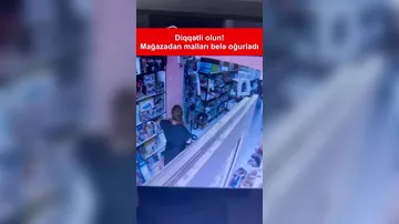 Magazadan ogurluq anı
