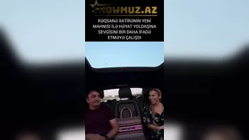 Rəqsanə İsmayılova həyat yoldaşı Fazillə maraqlı video paylaşıb