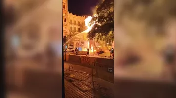 В Барселоне восемь рабочих пострадали из-за взрыва газа