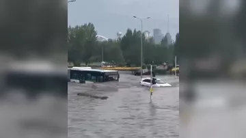 Астану подтопило после ливней