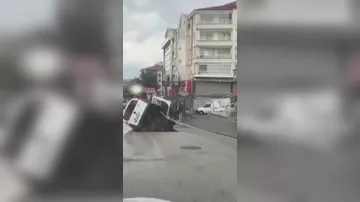 Сильные ливни обрушились на Турцию -1