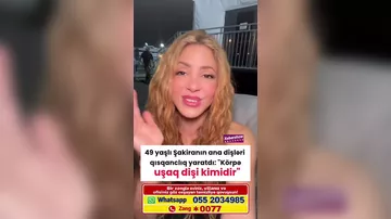 Şakiranın dişləri körpə uşaq kimidir