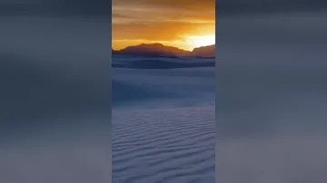 Знаменитый заповедник White Sands