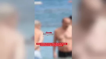 Dənizdə məşhur aktyor futbolçu ilə yallı getdi
