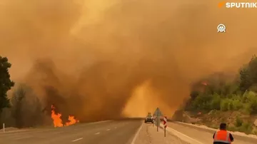 Antalyada meşə yanğınları 2 gündür davam edir