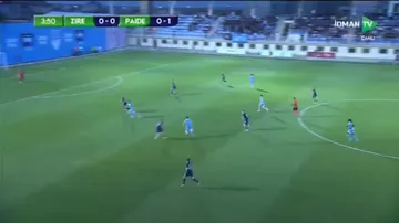 "Зиря" выходит вперед в матче с "Пайде".