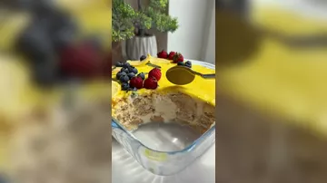 Вкусный лимонный десерт от Фирузы Пашаевой