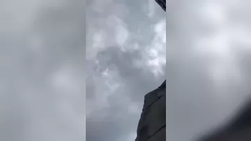 Ukrayna Hərbi Hava Qüvvələrinin F-16 qırıcısı Ukrayna səmasında Rusiyanın “Geran-2” PUA-sını bort topundan atəş açaraq vurub