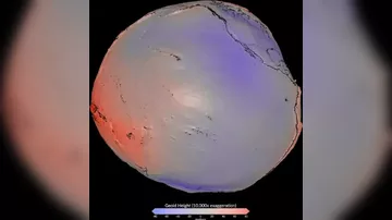 NASA показало истинную форму Земли