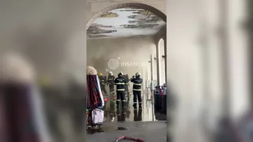 В центре Баку горит объект-2