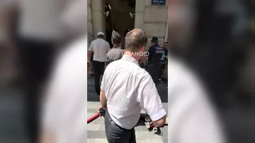 В центре Баку горит объект-4