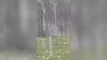 В Польше прошел грандиозный град2