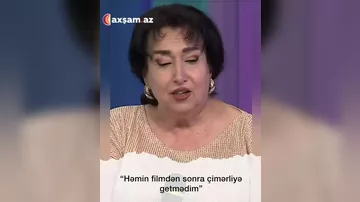 "Həmin filmdən sonra çimərliyə getmirəm" - Ruhəngiz Musəvi