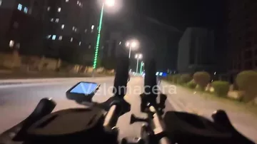 Avtobusla velosipedçini çətin vəziyyətə saldı