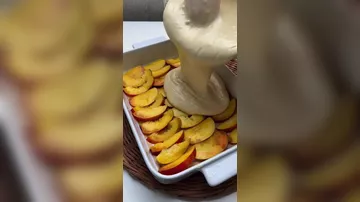 Рецепт персикового кекса