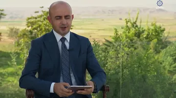 Prezident İlham Əliyev Naxçıvanda Azərbaycan Televiziyasına müsahibə verib