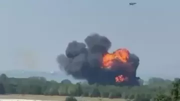 Türkiyədə "F-16" təlim təyyarəsi qəzaya uğrayıb