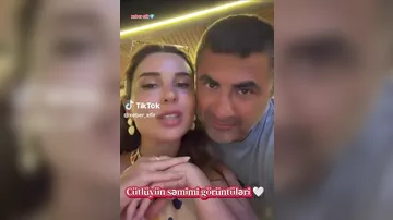 Zaur-Günay cütlüyünün səmimi görüntüləri