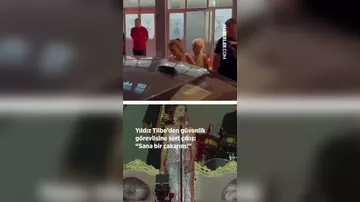 Müğənni mühafizəçiyə əsəbiləşdi