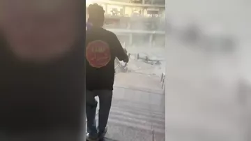 Qahirədə ticarət mərkəzində partlayış