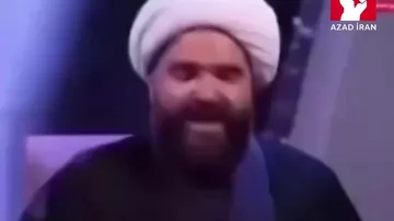 İranda efirdə mesaj oxuyan molla biabır oldu
