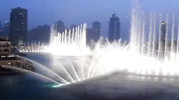 Dubai Fountains - Whitney Houston - I Will Always Love You