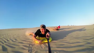 Sandboarding Supertramp Style - Play On in New Zealand!