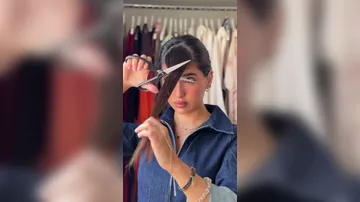 arzu.ja постригла себе челку