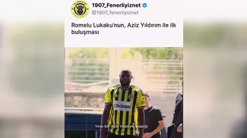 Lukaku Aziz Yıldırım görüşü