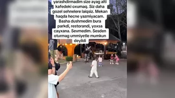Almaz Ələsgərlinin restoran çıxışı müzakirələrə səbəb oldu