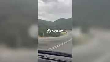 Bakı-İsmayıllı yolunda iki minik avtomobili toqquşub