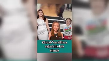 Qardaşını xilas edərkən həyatını itirən Gülnaz vağzalı ilə dəfn olundu