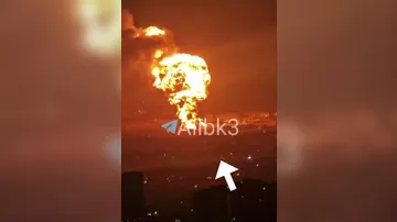 Мощный взрыв на топливной базе в Ираке - 2