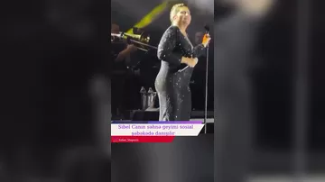Sibel Canın son halı diqqət çəkdi