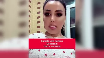 Kəmalə Günəşli canlı yayım zaman izləyicisinə əsəbləşib