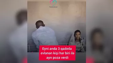 Eyni gündə 3 qadınla evləndi
