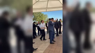 Azərbaycan nümayəndə heyəti Buxara “Ark” Qalasına gəlib
